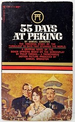 55 Days At Peking by Samuel Edwards ~ Bantam 1st Ed PB 1963 (Novelization)