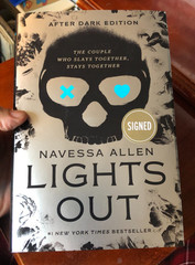 „Lights Out“ by Navessa Allen – After Dark Edition – Signed HC 1st 2024-25