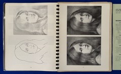 Vintage 1980 Portrait Method by Jane Marcks-47 Pages Portrait Study #4 Painting