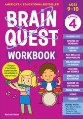 Brain Quest Workbook: 4th Grade Revised Edition (Brain Quest Workbooks) – GOOD