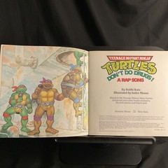 Teenage Mutant Ninja Turtles Don’t Do Drugs by Bobbi Katz 1991 1st Ed. VTG PB