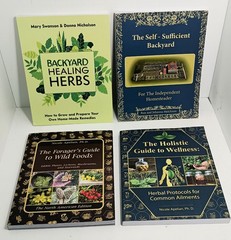 N. Apelian Holistic Guide To Wellness, Forragers Guide To Wild Food + 2 More!