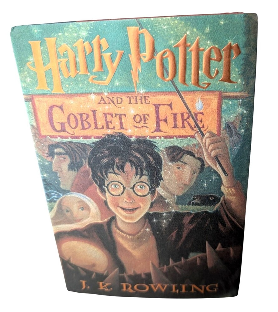 Harry Potter And The Goblet Of Fire Hardcover DJ J.K. Rowling First American Ed