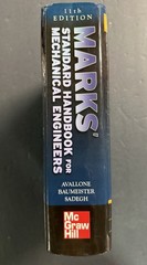 MARKS‘ STANDARD HANDBOOK FOR MECHANICAL ENGINEERS 11th/Anniv Ed (2007, HC) VG