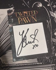 L.J. Shen Twisted Pawn Deluxe Edition Society of Villains PB Signed Inscribed