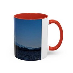 Scenic Mountain Accent Coffee Mug – 11oz & 15oz – Perfect Gift for Nature Lovers