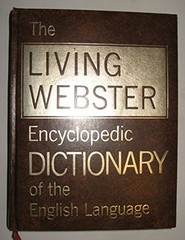 The Living Webster encyclopedi – Unbound – VERY GOOD