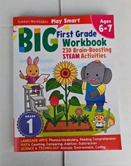 First Grade Play Smart BIG Workbook : 256 Pages, Ages 6 To 7 by Gakken early…