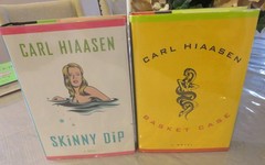 Lot of 14 Hard Cover CARL HIAASEN Books with Dust Jackets in Excellent Condition