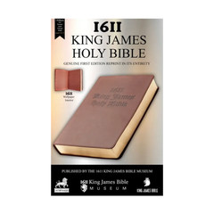 1611 King James Bible Facsimile w/ Apocrypha, 1st Edition Reprint – Brown