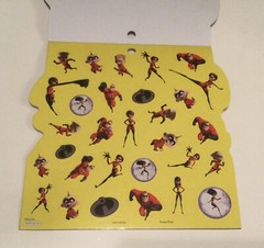 The Incredibles 2 Sticker Pad – 300 Stickers (8×8 Inches)