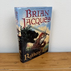 Rakkety Tam by Brian Jacques SIGNED Book 1st ed 1st print HCDJ 2004 Autograph