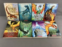 Wings of Fire – First 8 Books Collection Box Set by Tui T. Sutherland Bundle Lot