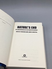 Nature’s End: The Consequences of the Twentieth Century 1st Edition/Print HC DJ