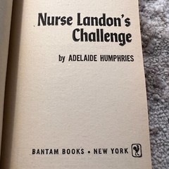 Nurse Landon’s Challenge Medical Romance Paperback by Adelaide Humphries 1956