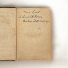 Antique Book „A Student’s History of Education“ 1926 HC Inscribed