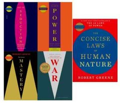 Robert Greene Collection 5 Books Set – [CONCISE] Seduction, Power…..