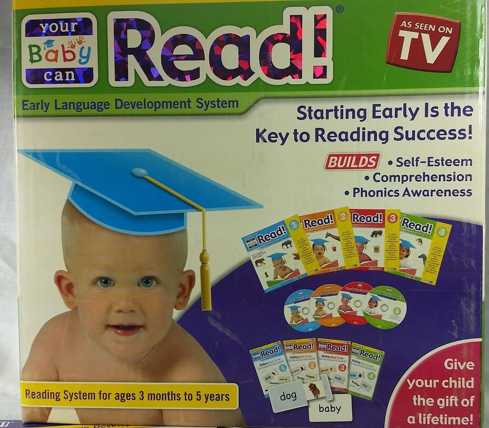 Your Baby Can Read 4-level in high demand „Retail kit Box“(limited Sale price)