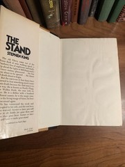 VTG 1978 Stephen King The Stand Hardcover Dust Jacket Book Club Ed Doubleday T45