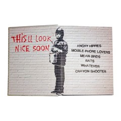 This’ll Look Nice When It“s Open – Banksy Street Art Pop Up Book
