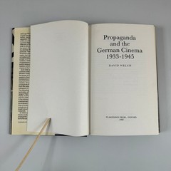 Propaganda and the German Cinema 1933-1945 David Welch 1983 Hardcover Oxford