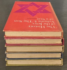 Vintage 1965 „History Of The Jews“ Poul Borchsenius Vols 1-5 1st Edition/Print