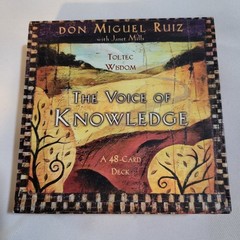 Toltec Wisdom Cards Don Miguel Ruiz With Janet Mills The Voice Of Knowledge