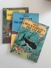 The Adventures of Tintin By HERGE – Lot of 3 Dif – Atlantic little Brown Edition