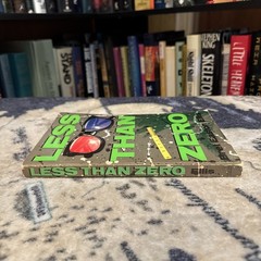 Less Than Zero – Bret Easton Ellis – First Edition Paperback – Original Cover
