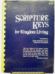 Scripture Keys for Kingdom Living – June Newman Davis Missionary-Evangelist Z27