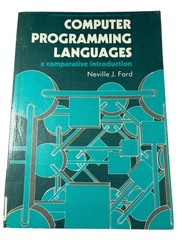 Computer Programming Languages Ford 1990 Comparative Intro Ellis Horwood