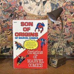 Origins & Sons of Marvel Comics STAN LEE with Slipcover FIRESIDE 1974