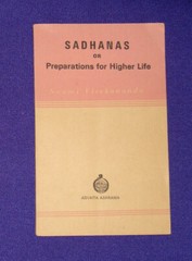 Sadhanas Preparation Higher Life Swami Vivekananda (1978, SC) 4 x 6.5 in, 28 pgs