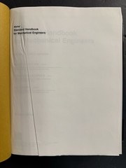 MARKS‘ STANDARD HANDBOOK FOR MECHANICAL ENGINEERS 11th/Anniv Ed (2007, HC) VG