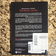 The Roman Games by Alison Futrell Paperback Blackwell Sourcebooks 2006