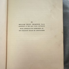 Antique Book „A Student’s History of Education“ 1926 HC Inscribed