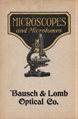 „MICROSCOPES, MICROTOMES and ACCESSORIES“ CATALOG – 1922