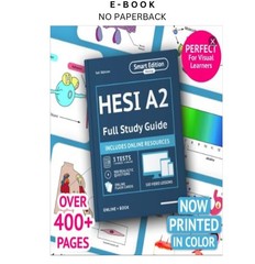 HESI A2 Study Guide 2026: Full-Color Exam Prep Book with 5, Smart Edition 2025