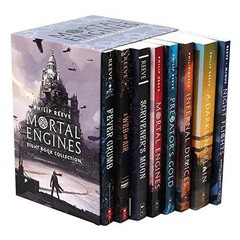 Philip Reeve Mortal Engines Eight Book Set W/ Box Book Set 8 Paperback SEALED