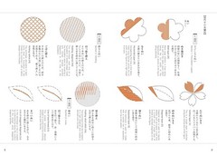 Traditional Japanese Patterns Set Japan Visual Design Book Art Reference Used