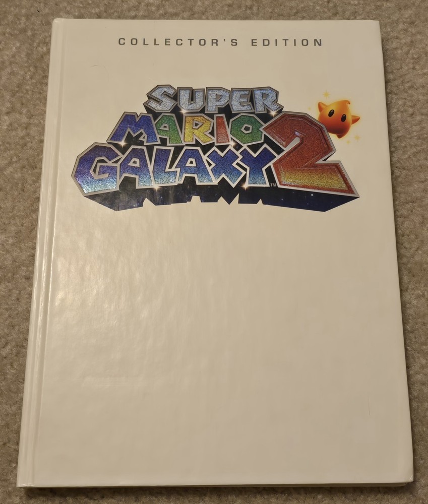 Super Mario Galaxy 2 Collector’s Edition Strategy Guide Prima Official