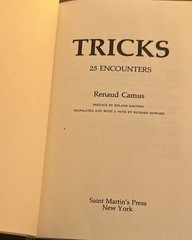 Tricks: 25 Encounters First American Edition St. Martin’s Press First Printing