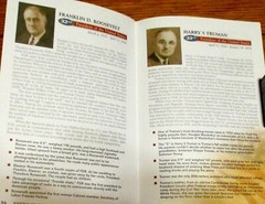 American Presidents Book of Facts 47 Pages No Date
