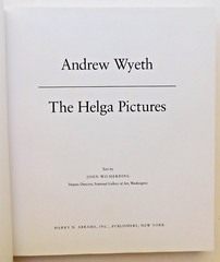 ANDREW WYETH Illustrated 1987 collection HELGA PICTURES Unread HCDJ 208 pages