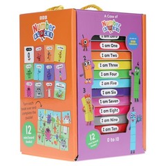 A Case of Numberblocks 12 Mini Books Collection Box Set – Ages 0-5 – Board Book