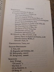 Jonathan Edwards, Selections , American Century Series, 1963, Acceptable