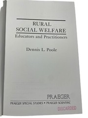 Rural Social Welfare. Educators and Practitioners An Annotated Bibliography 1981