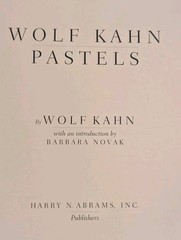 Wolf Kahn: Pastels
