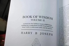 Book of Wisdom Volumes 1 & 2 by Harry B. Joseph 2-Book Spiritual Set USA Stock