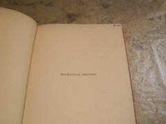 MECHANICAL DRAWING FRENCH AND SVENSEN HARDCOVER 1940